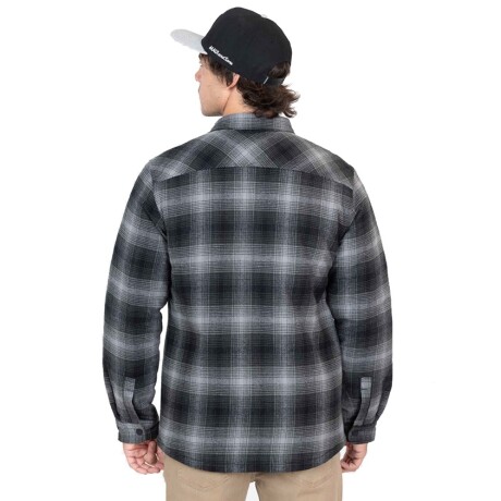 Camisa Overshirt Maui and Sons - Flannel Storm - Gris Camisa Overshirt Maui and Sons - Flannel Storm - Gris