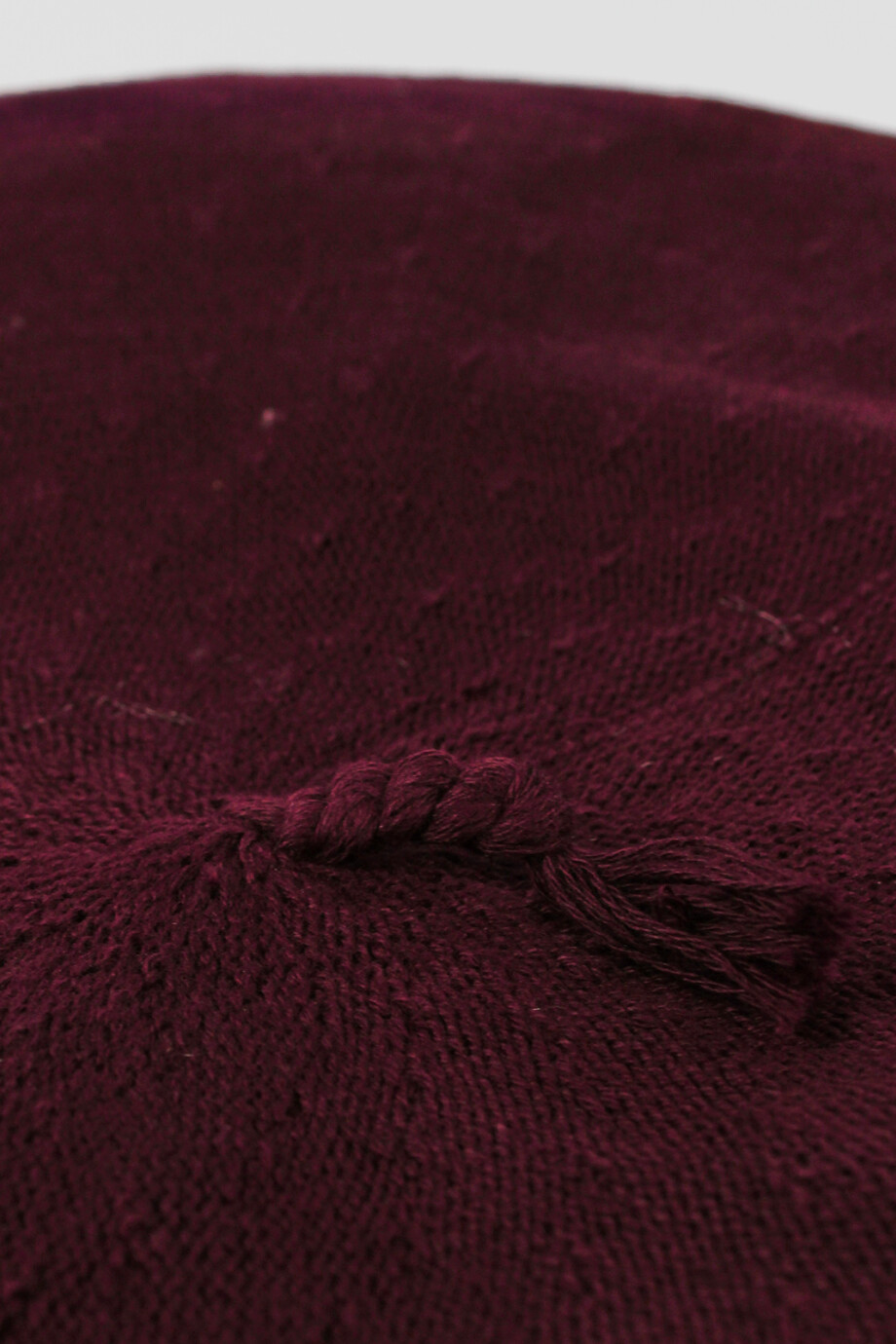 Boina Tolosa de hilo Bordo