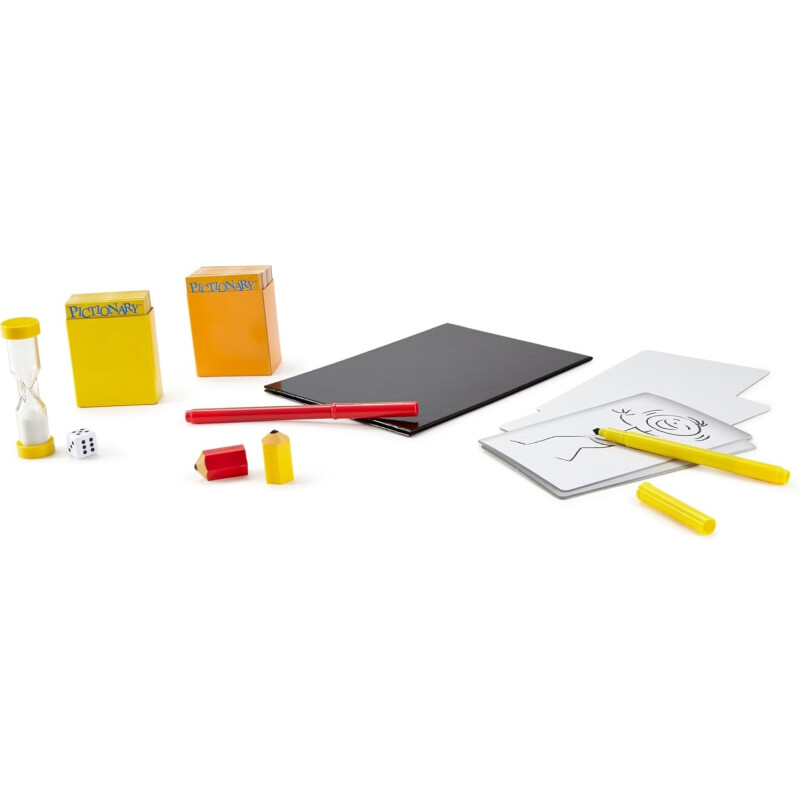 Mattel Games Pictionary, Juego de Mesa y Dibujo Mattel Games Pictionary, Juego de Mesa y Dibujo