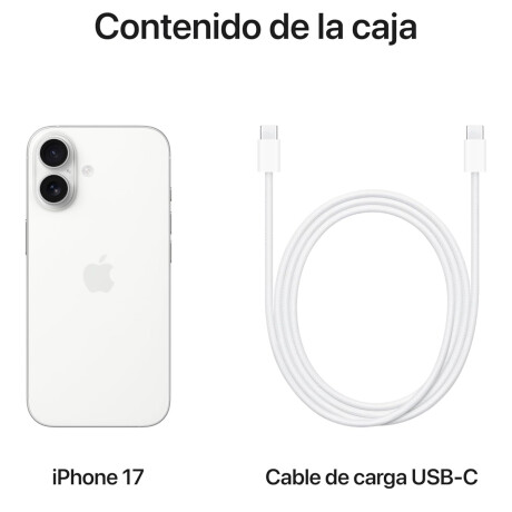 PREVENTA Celular Apple iPhone 17 256GB 8GB White PREVENTA Celular Apple iPhone 17 256GB 8GB White