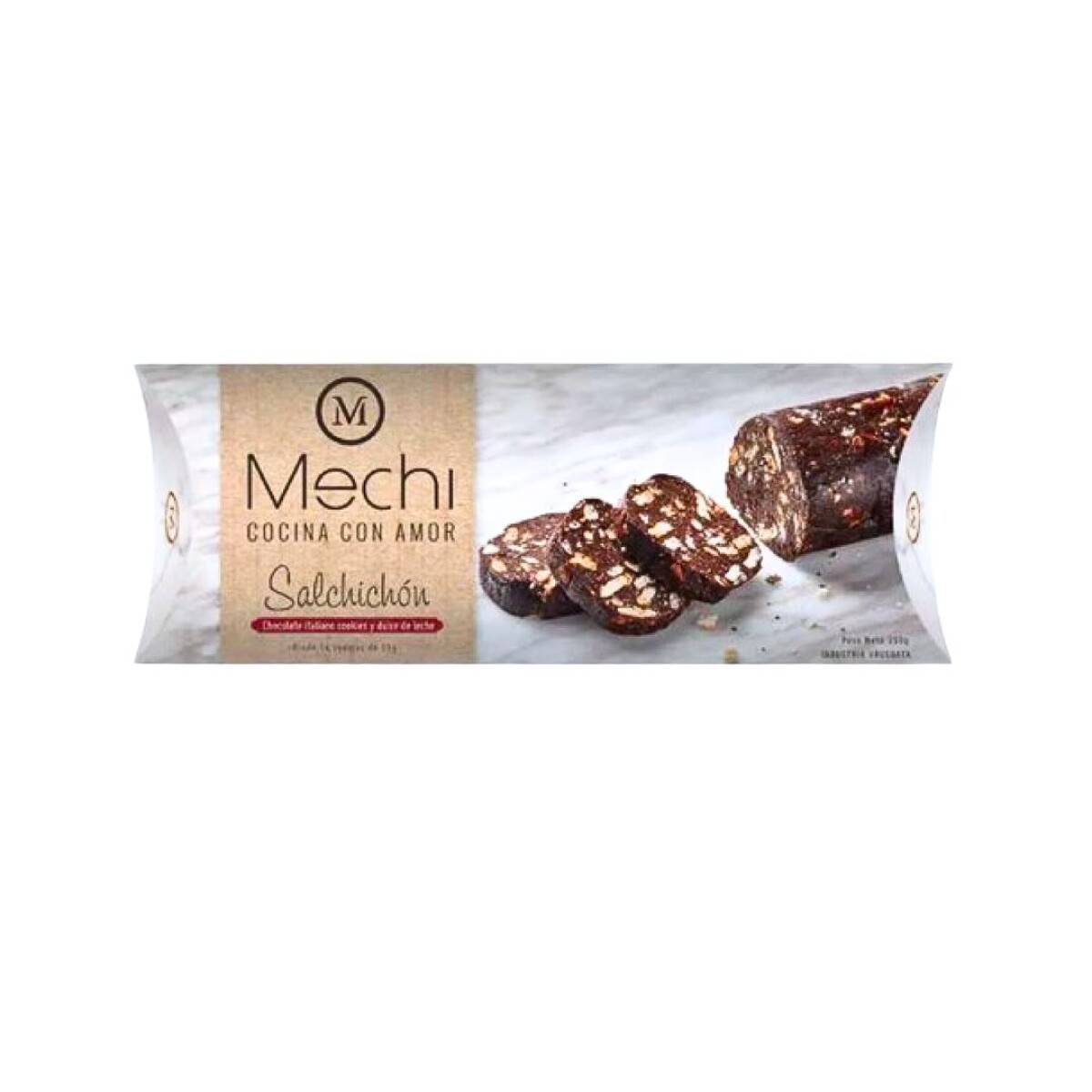 Salchichón de DDL y Chocolate Mechi - 350 gr 