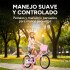 Bicicleta infantil Shengdi Rodado 16 Canasto Parrilla Hadas Color Rosa Claro