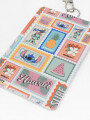 TARJETERO STITCH LILA