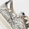 Sneaker Bowie En Snake Metalizado Metalizado