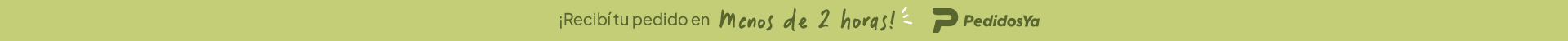 Recibí tu pedido en 2 horas