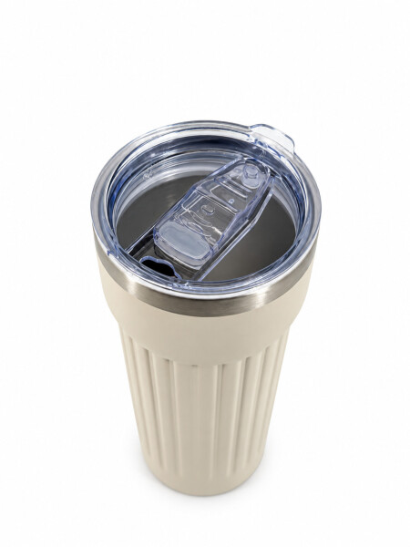 VASO TERMICO 530ML BEIGE