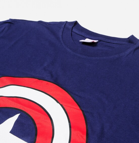 T-Shirt con estampa Capitan América AZUL MARINO