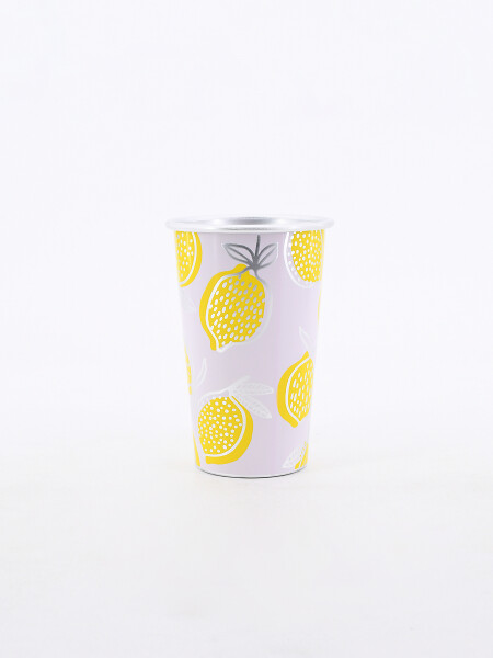 VASO ALUMINIO PLATEADO
