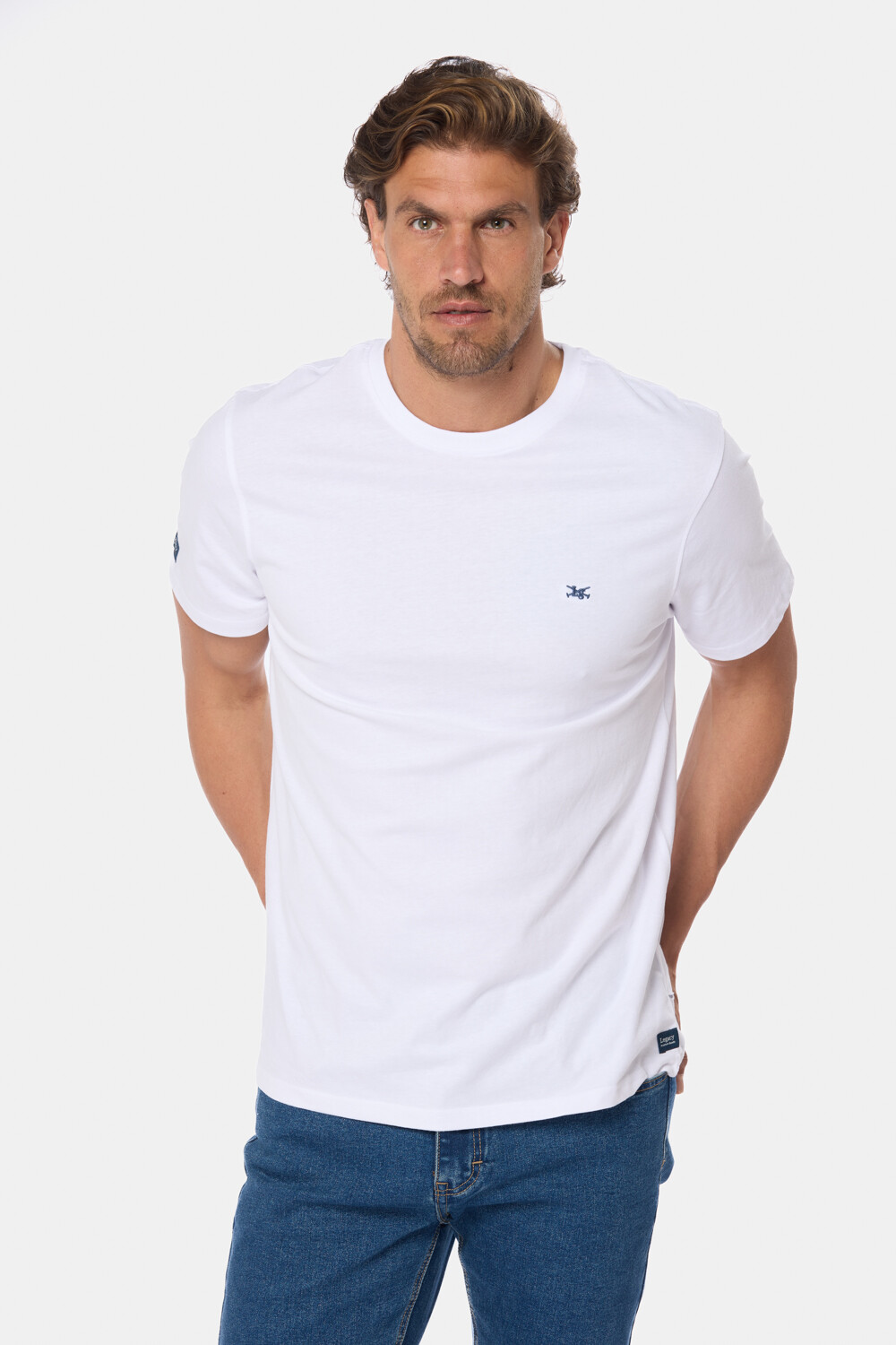 REMERA LISA DE ALGODÓN Blanco