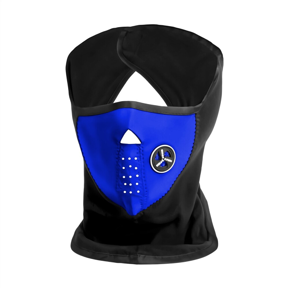 Tapabocas Pasamontañas de Neopreno Azul TAPABOCAS PASAMONTAÑAS AZUL NEOPRENO