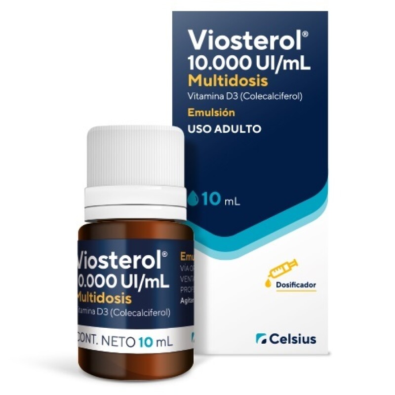 Viosterol 10.000 Ui/ml 10 Ml. Viosterol 10.000 Ui/ml 10 Ml.