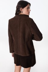 Chaqueta Leather Country Chocolate