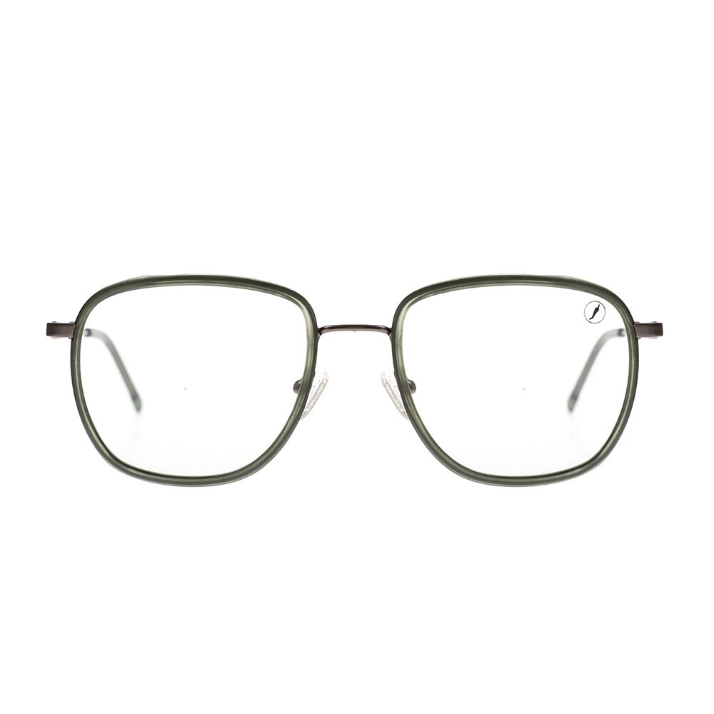 Lentes de Vista Otica Cuadrado Verde/Ónix