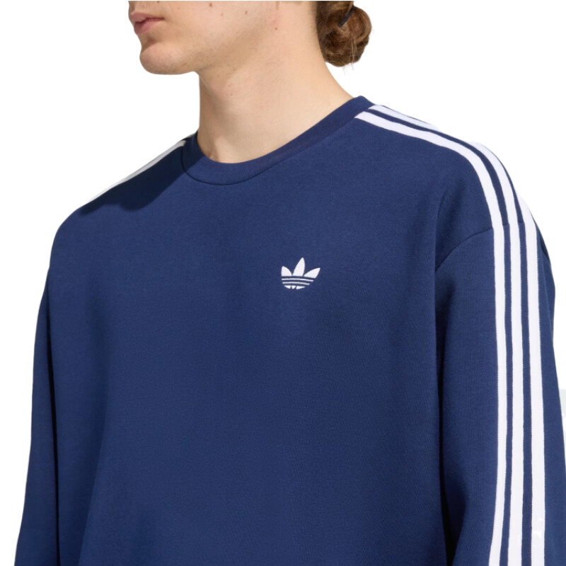 Buzo Adidas 3S Crew - Azul Buzo Adidas 3S Crew - Azul