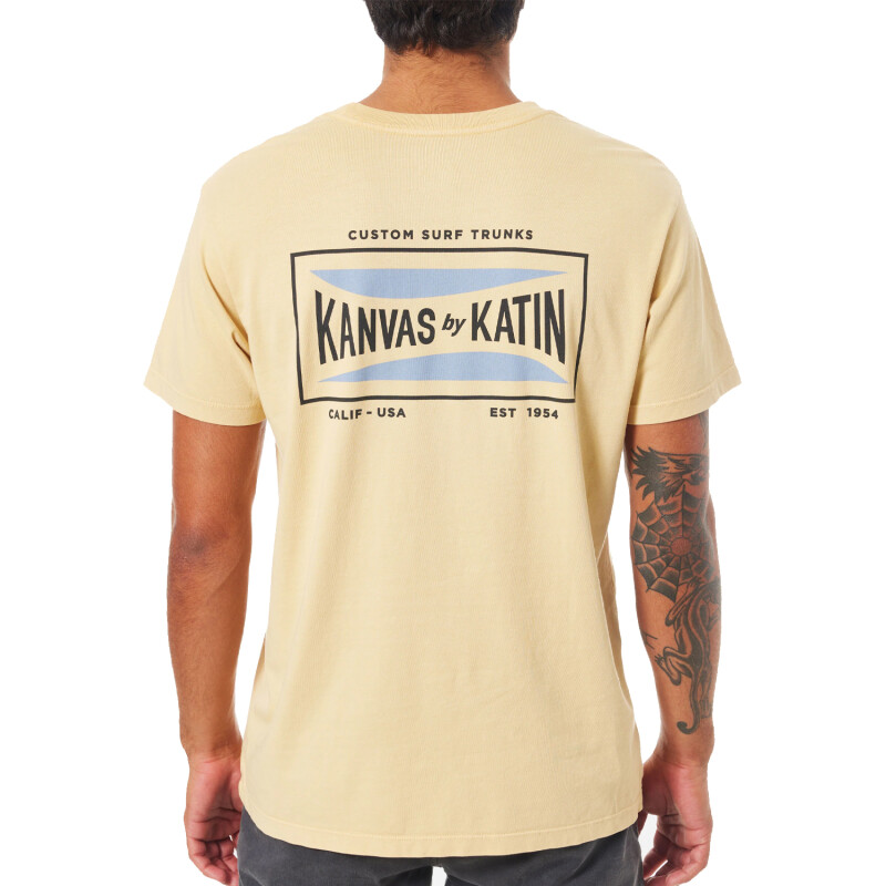 Remera Katin Scrubber Amarillo Remera Katin Scrubber Amarillo