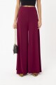 Pantalón pierna ancha Bordo