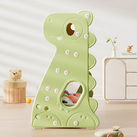 Biblioteca Infantil Mueble Organizador Zapatera Verde