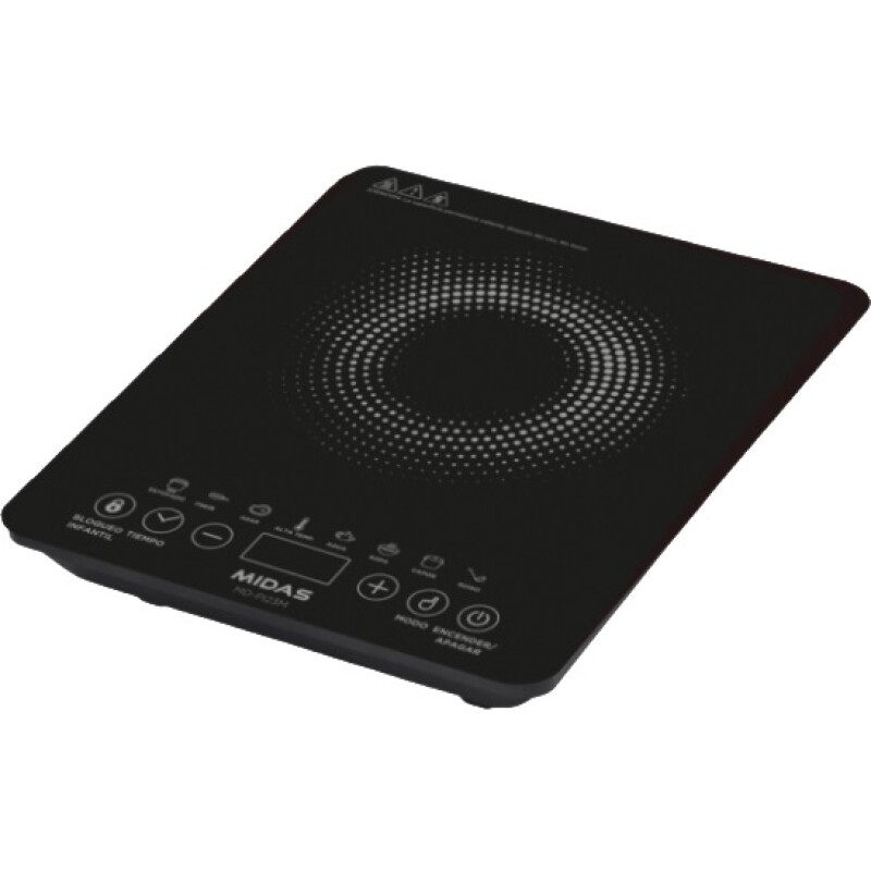 Placa a Inducción Midas PI23M con Olla Placa a Inducción Midas PI23M con Olla