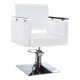 Sillon de Peluqueria y Barberia Hidraulico Giratorio Blanco