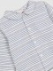 Camisa De Rayas Horizontales Gris