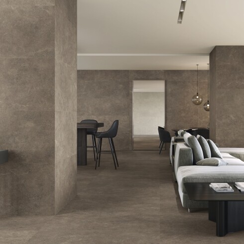 PORCELANATO TOWN 120X240 RECTANGULAR MATE MARRON RUSTICO GAMAS DE MARRON
