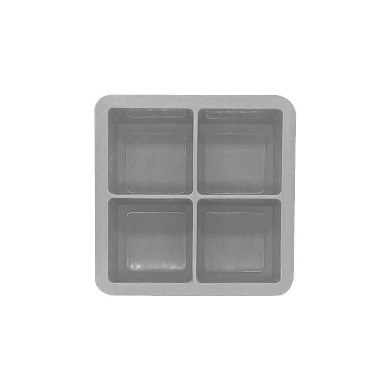 Cubetera hielera de silicona 4 cubos Cubetera hielera de silicona 4 cubos