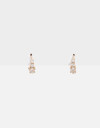 Aros Argollas Strass Argollas Con Cubic Zirconia - Dorado