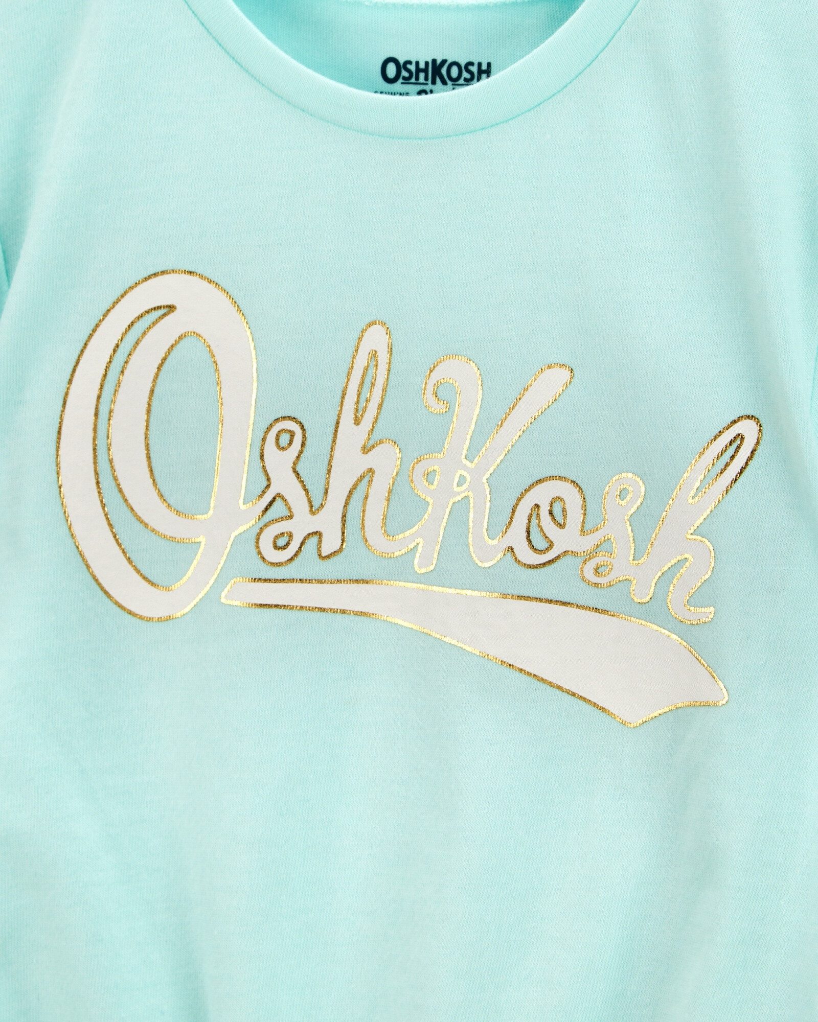 Remera de algodón, con lazos y logo Sin color