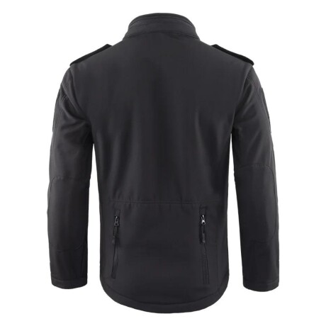 Campera táctica de neopreno grueso Negro