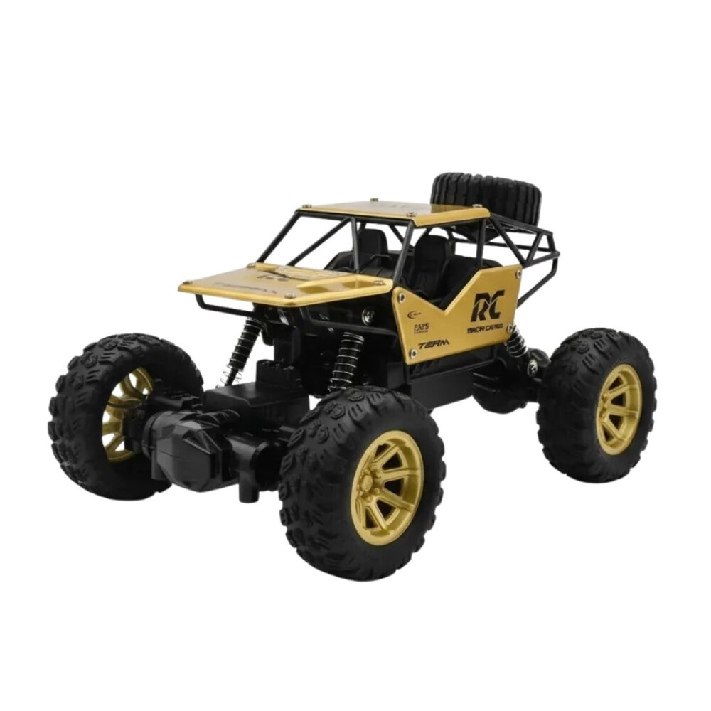 Auto Todoterreno Rock Crawler 4x4 Dorado