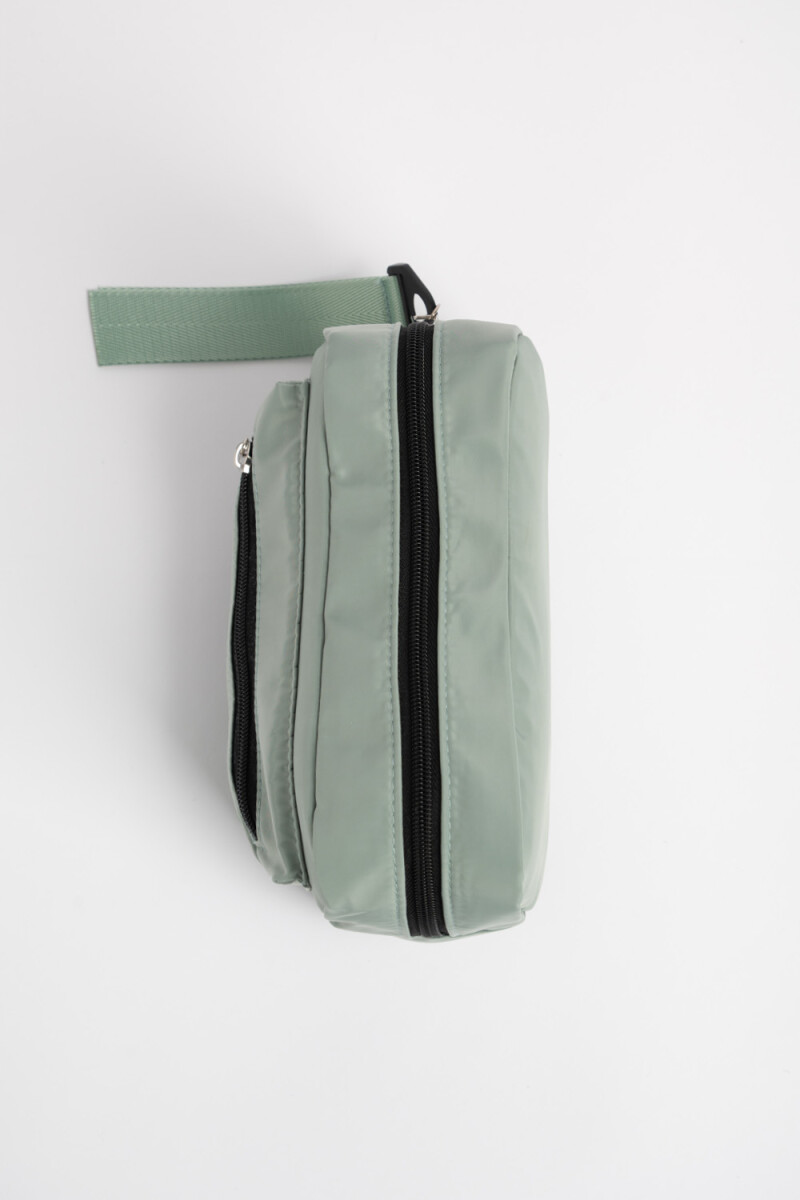 Necessaire con bolsillo Verde Seco