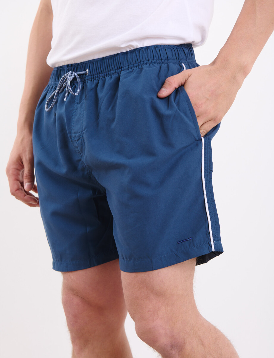 450626 SHORT HARRINGTON LABEL Azul Oscuro