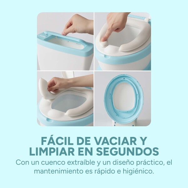 Pelela Bebe Mochila Water Con Cisterna Ideal Para Niños Variante Color Celeste