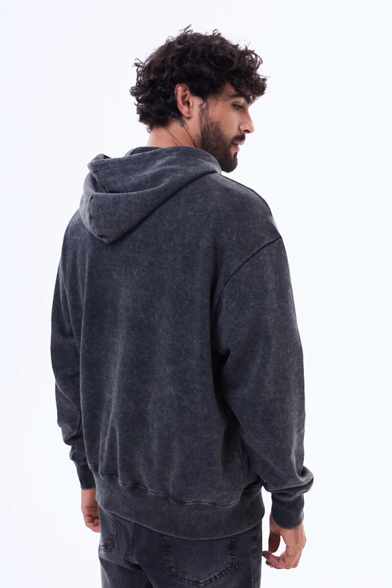 Buzo de felpa Tossa Negro