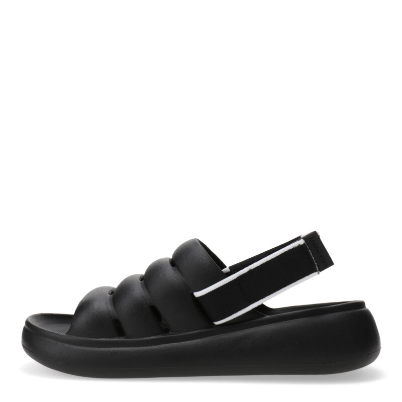 Sandalias de Mujer Miss Carol EILAT de goma con elastico Negro
