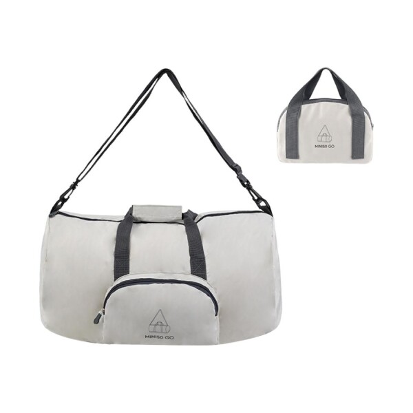 Bolso de viaje beige