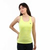 Remera Musculosa Para Mujer Fila Tank Top Core Amarillo