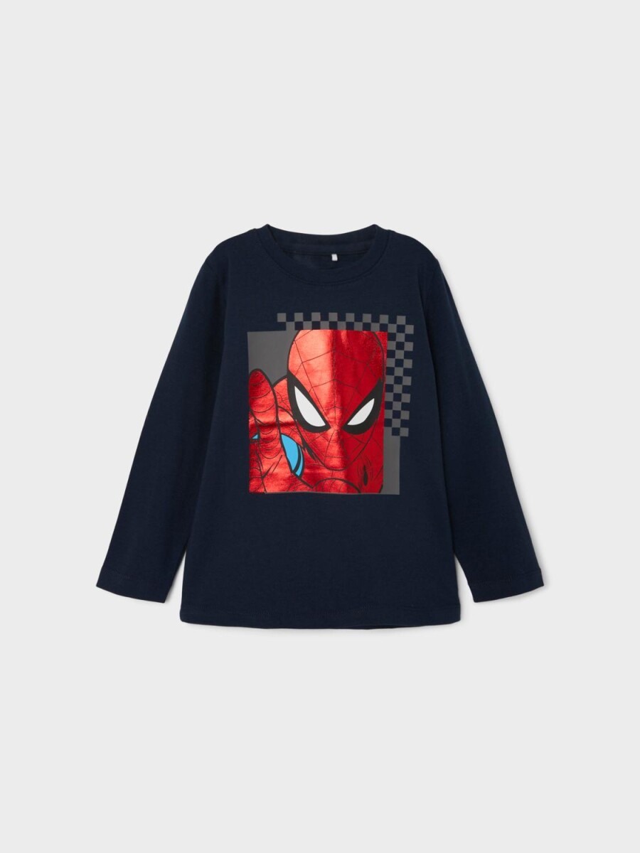 Camiseta Spider Man Manga Larga - Titan 