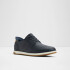 FITZPATRICK OPEN BLACK NAVY SUEDE