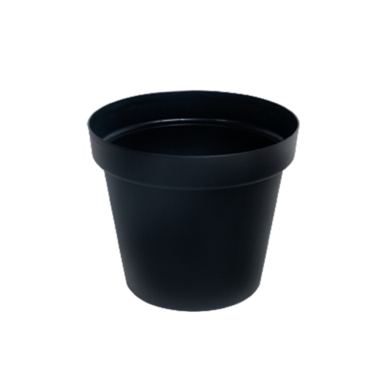 MACETA REDONDA FLORATTA N50 60 LITROS NEGRO