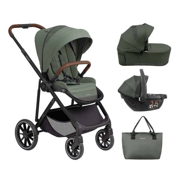 Travel system 4 en 1 CHIARA verde KIKKABOO Travel system 4 en 1 CHIARA verde KIKKABOO