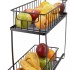 Organizador multiuso Cocina baño Oficina Alacena 2 Estantes Cajones extraibles IMBACK Organizador multiuso Cocina baño Oficina Alacena 2 Estantes Cajones extraibles IMBACK