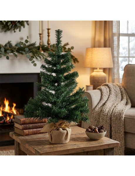 ARBOL MINI CANADIENSE NAVIDEÑO 60CM ARBOL MINI CANADIENSE NAVIDEÑO 60CM