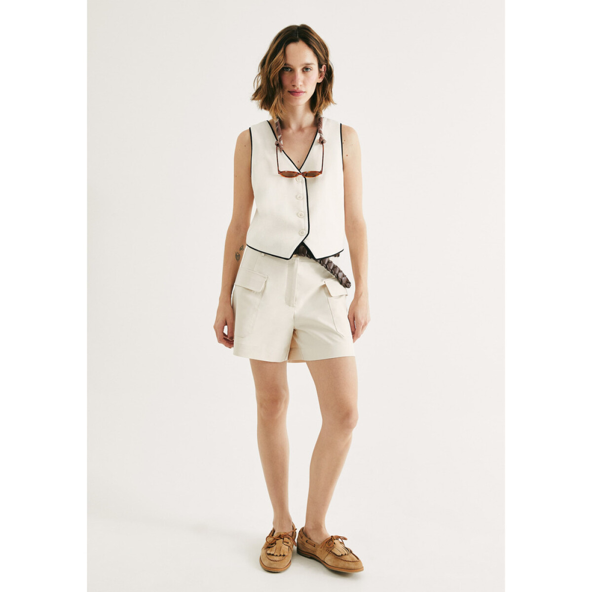 SHORTS FEM - AZUL CLARO 