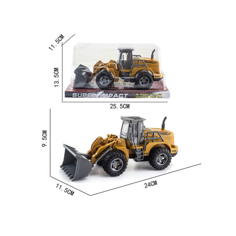 Outlet Auto Tractor con Pala Cargadora 12x25cm Outlet Auto Tractor Con Pala Cargadora 12x25cm