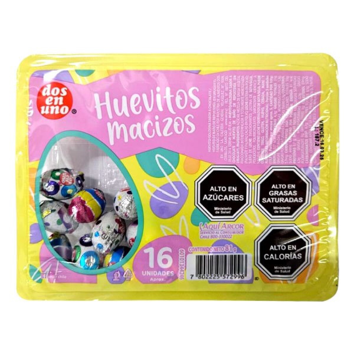 Huevo Dos en Uno Bandeja x 16 