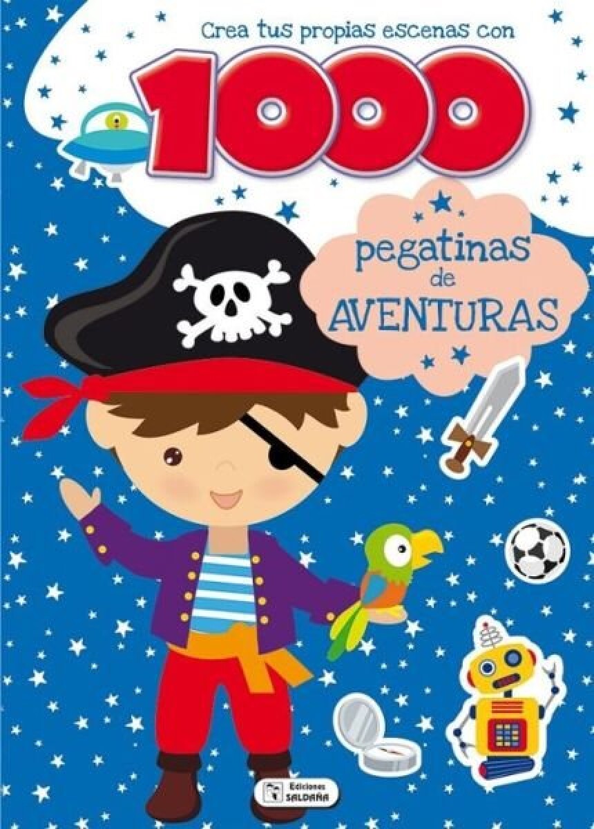 1000 ESCENAS PEGATINAS DE AVENTURAS 
