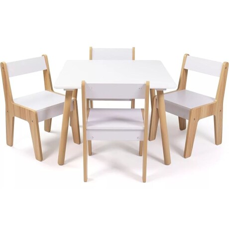 Set de Mesa + 4 sillas infantil Teddy Set de Mesa + 4 sillas infantil Teddy