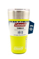COLEMAN VASO CON TAPA Y ABRIDOR AMARILLO FLUOR
