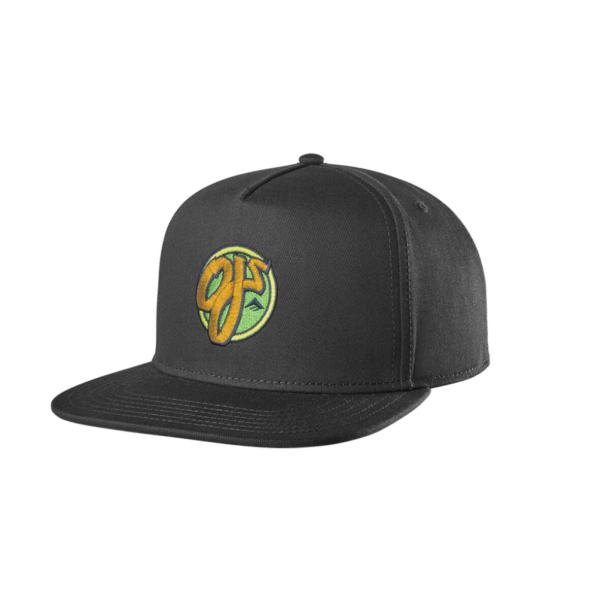 Gorra Emerica Oj Circle Snapback - Black - Black 